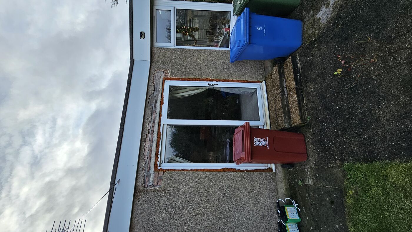 Rear extension — weathered render