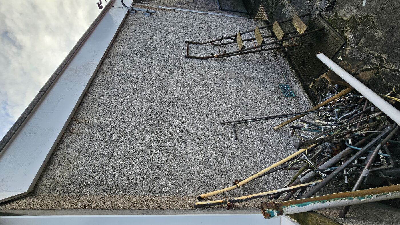 Side wall before coating